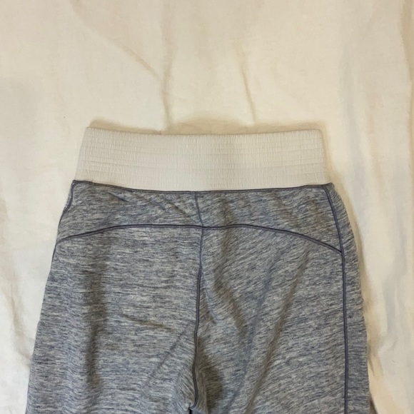 Lululemon Athletica Track Pants | Size 4 | Heather Light Blue|Draw String Waist - Picture 3 of 5